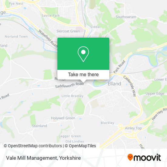 Vale Mill Management map