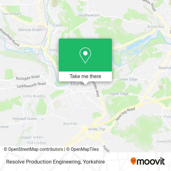 Resolve Production Engineering map