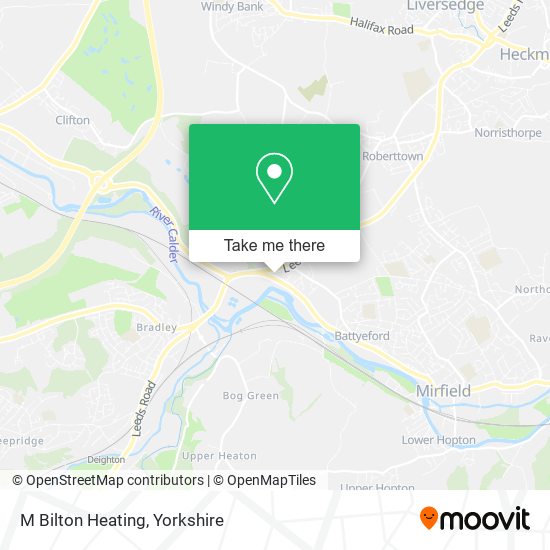 M Bilton Heating map