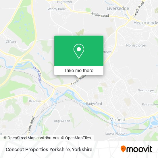 Concept Properties Yorkshire map