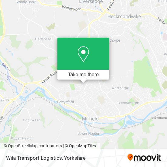 Wila Transport Logistics map