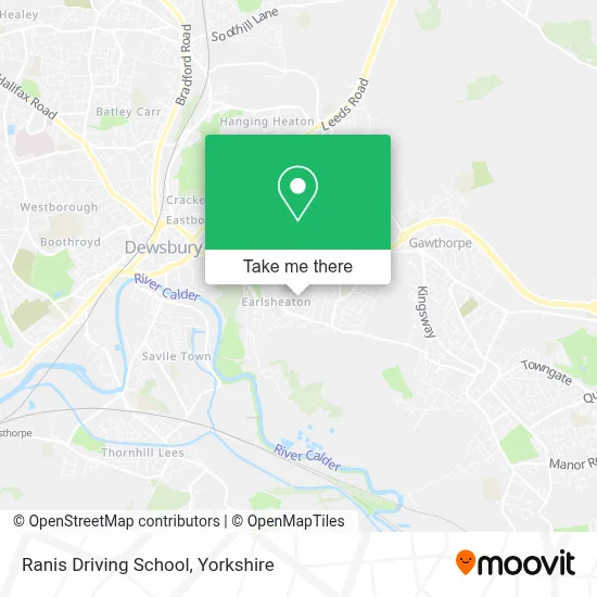 Ranis Driving School map