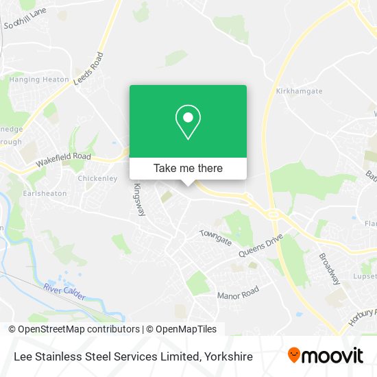 Lee Stainless Steel Services Limited map