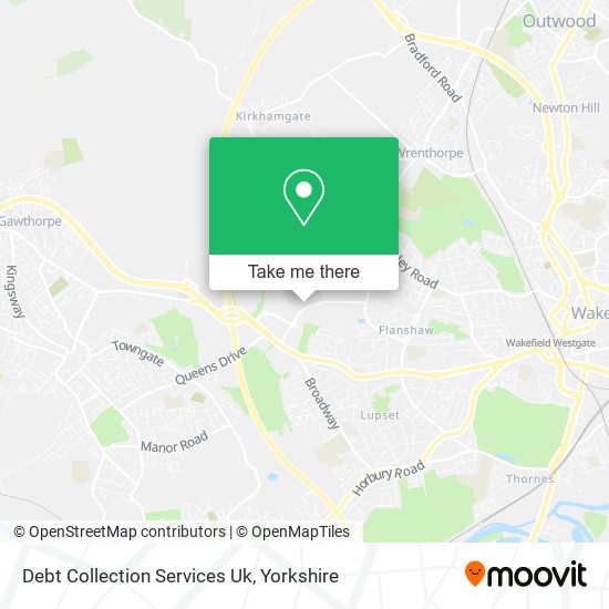 Debt Collection Services Uk map