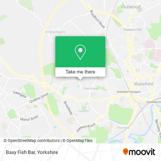 Baxy Fish Bar map