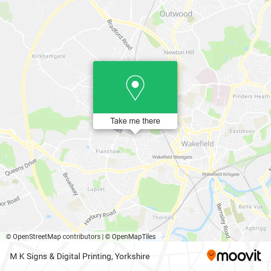 M K Signs & Digital Printing map