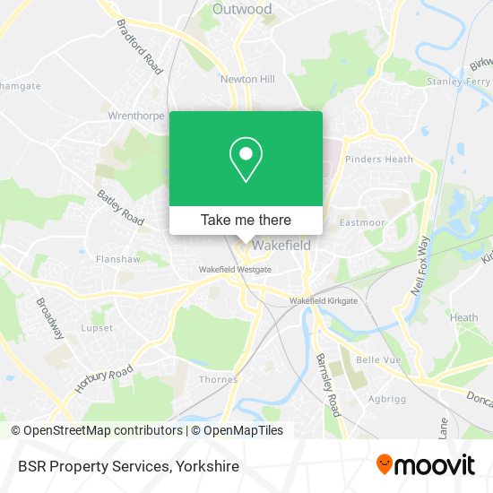 BSR Property Services map