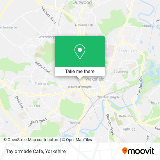 Taylormade Cafe map