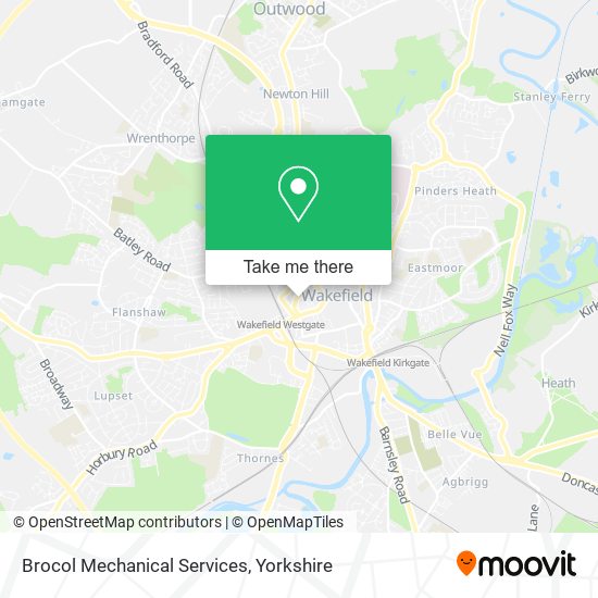 Brocol Mechanical Services map