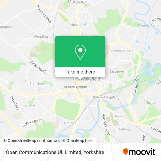 Open Communications Uk Limited map