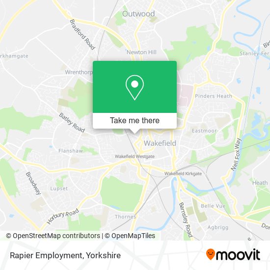 Rapier Employment map