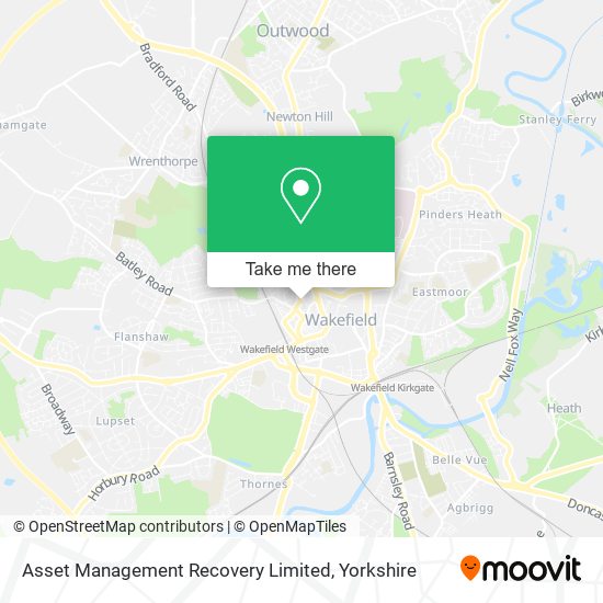 Asset Management Recovery Limited map