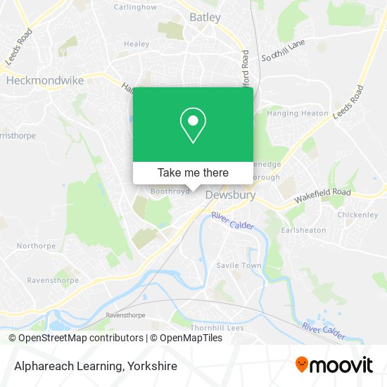 Alphareach Learning map