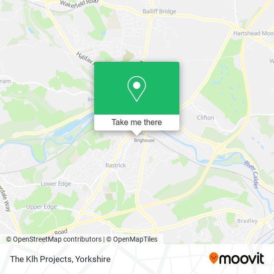 The Klh Projects map