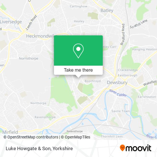 Luke Howgate & Son map