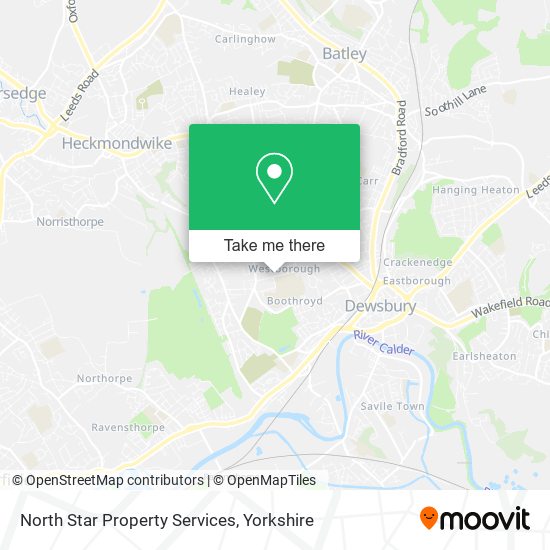 North Star Property Services map