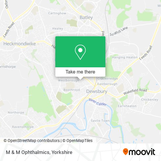 M & M Ophthalmics map