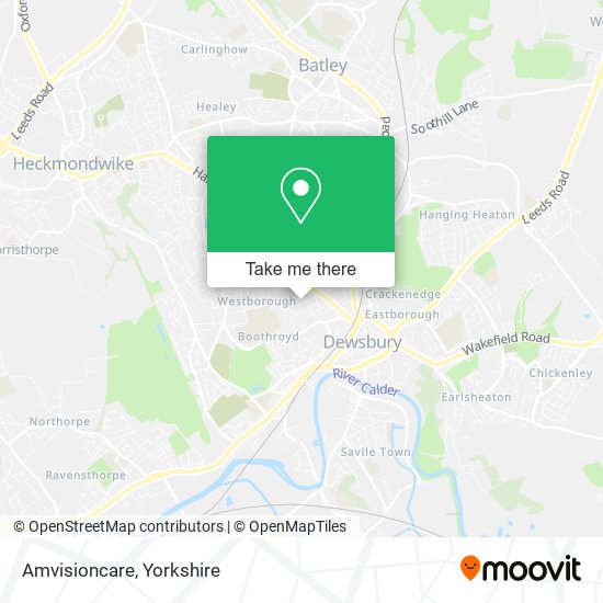 Amvisioncare map