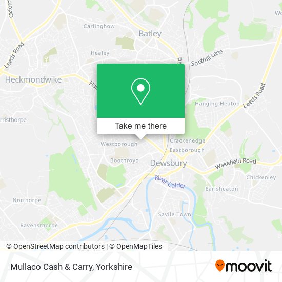 Mullaco Cash & Carry map