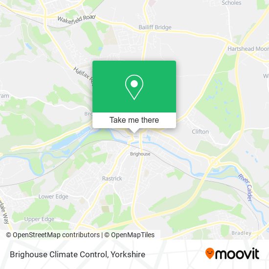 Brighouse Climate Control map