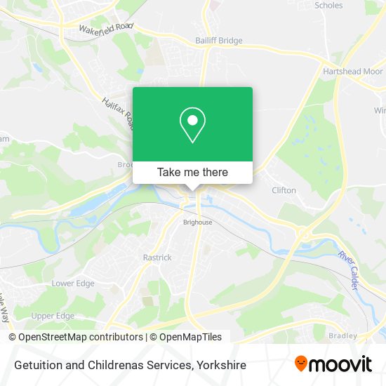 Getuition and Childrenas Services map