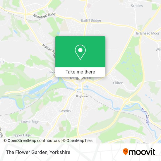 The Flower Garden map