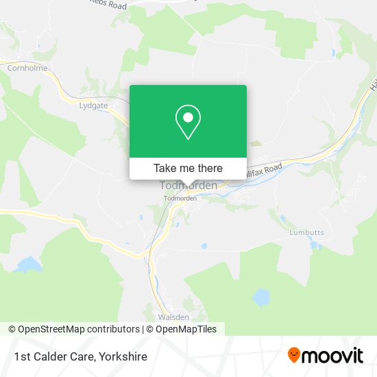 1st Calder Care map