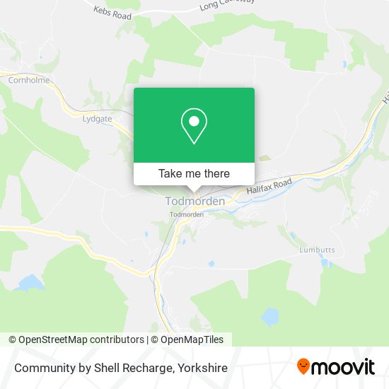 Community by Shell Recharge map