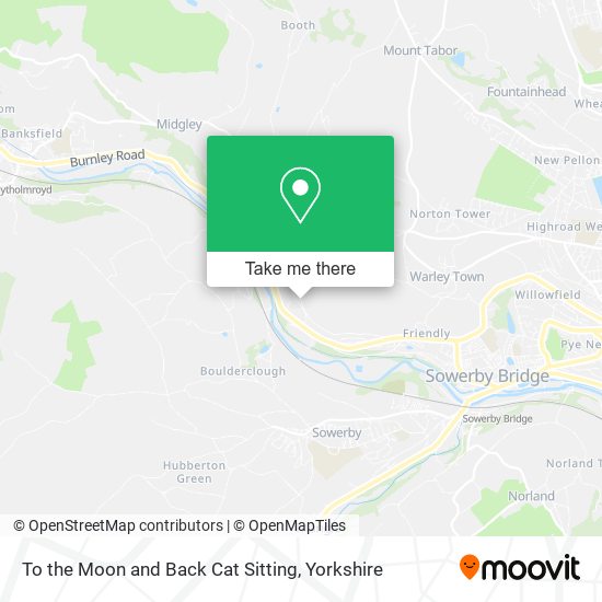 To the Moon and Back Cat Sitting map