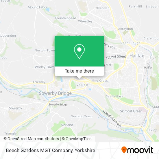 Beech Gardens MGT Company map