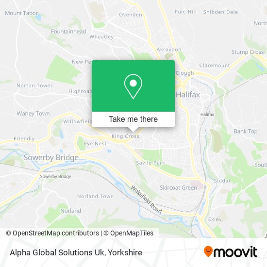 Alpha Global Solutions Uk map