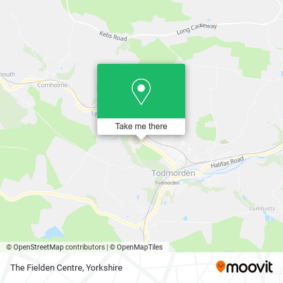 The Fielden Centre map