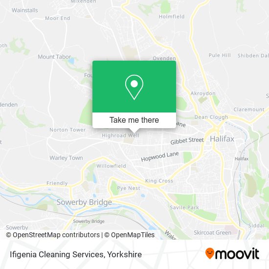 Ifigenia Cleaning Services map