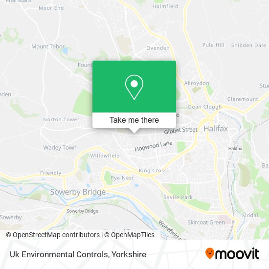 Uk Environmental Controls map