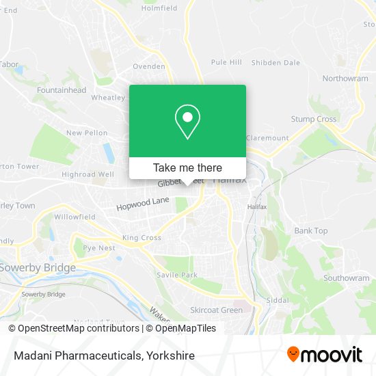 Madani Pharmaceuticals map