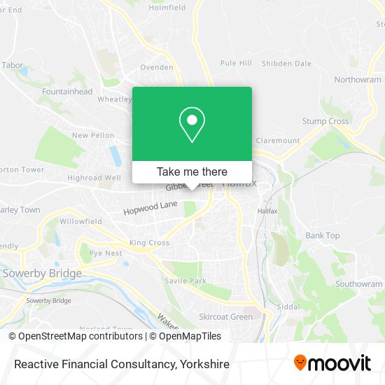 Reactive Financial Consultancy map