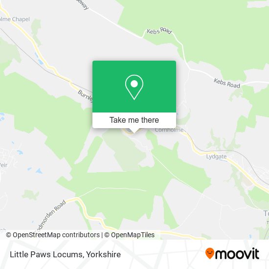 Little Paws Locums map