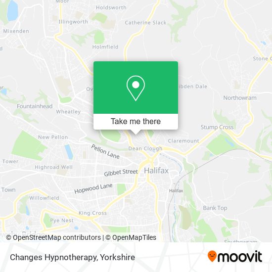 Changes Hypnotherapy map