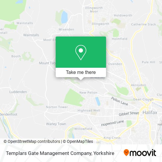 Templars Gate Management Company map