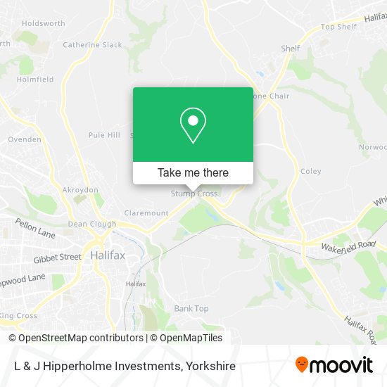 L & J Hipperholme Investments map