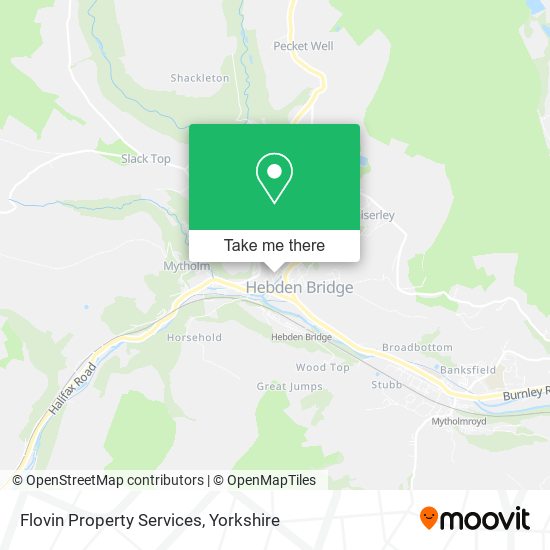 Flovin Property Services map