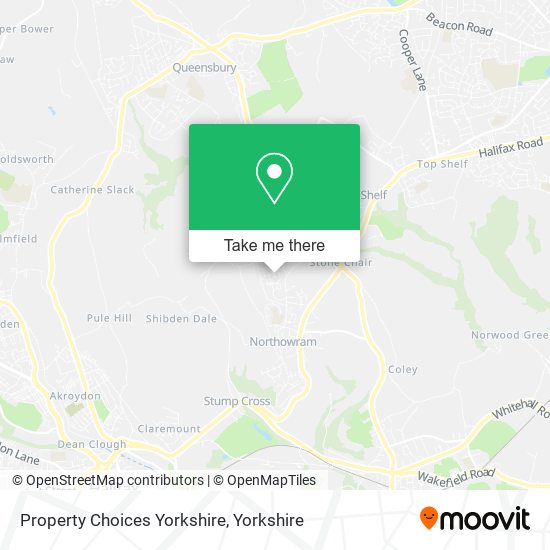 Property Choices Yorkshire map