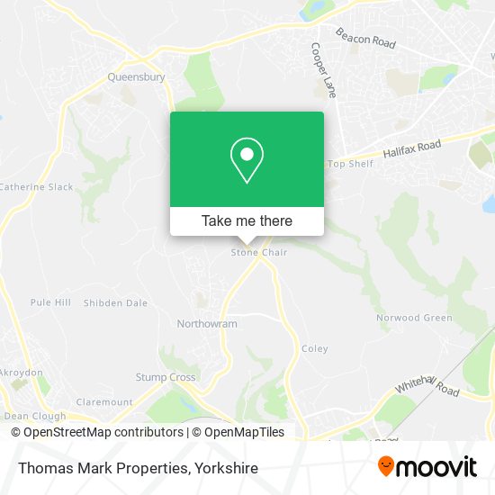 Thomas Mark Properties map