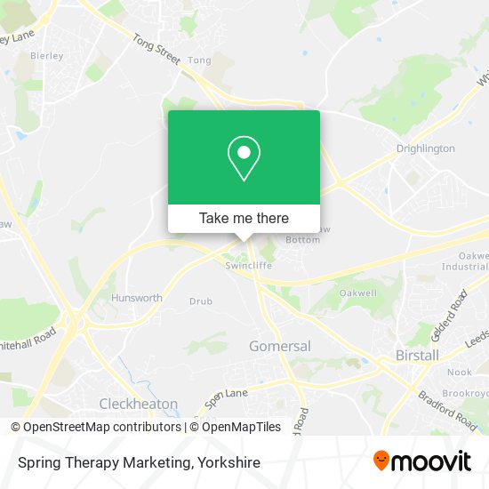 Spring Therapy Marketing map