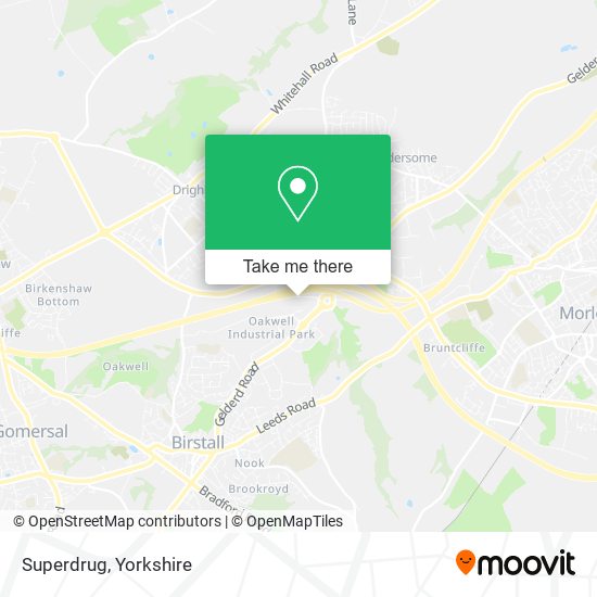 Superdrug map