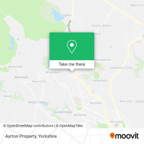 Ayrton Property map