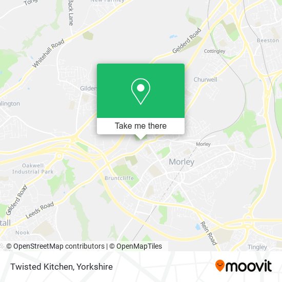 Twisted Kitchen map