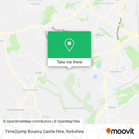 Time2jump Bouncy Castle Hire map