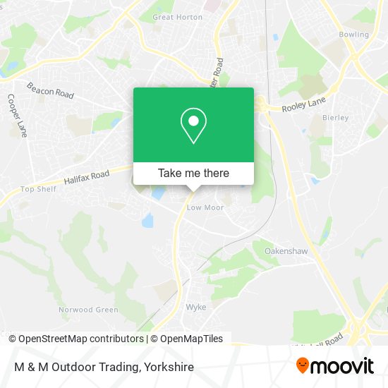 M & M Outdoor Trading map