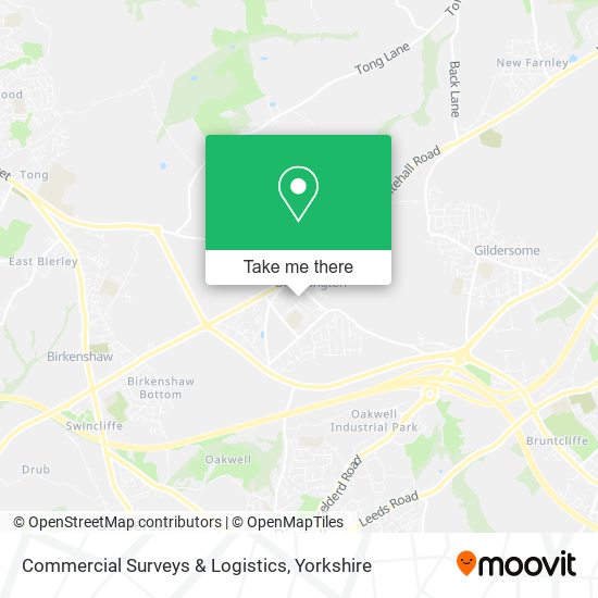 Commercial Surveys & Logistics map